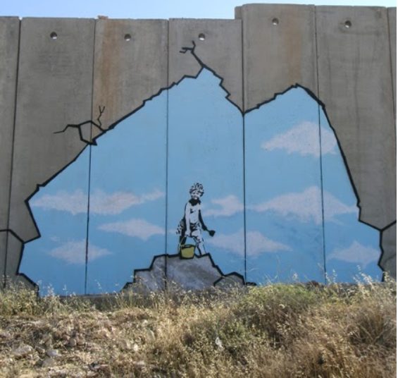 CHILD THROUGH THE WALL