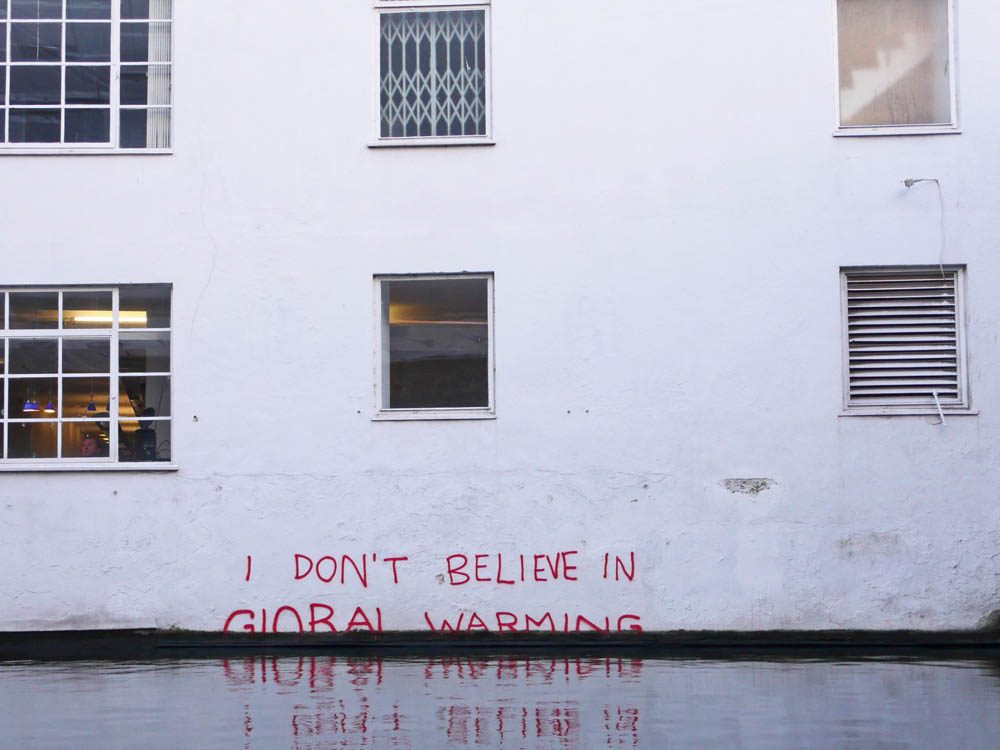 I DON'T BELIEVE IN GLOBAL WARMING
