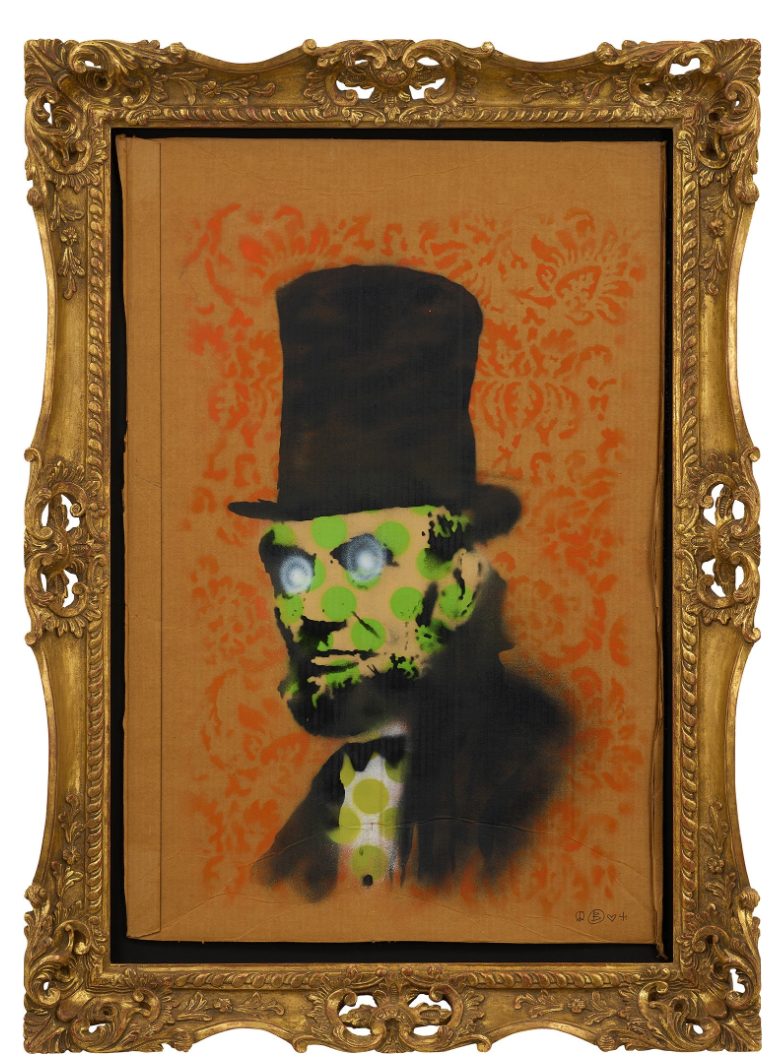 Banksy, Abe Lincoln, 2008