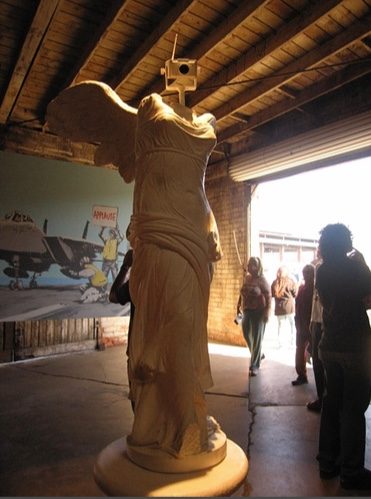 CCTV Angel at Barely Legal, Los Angeles, 2006