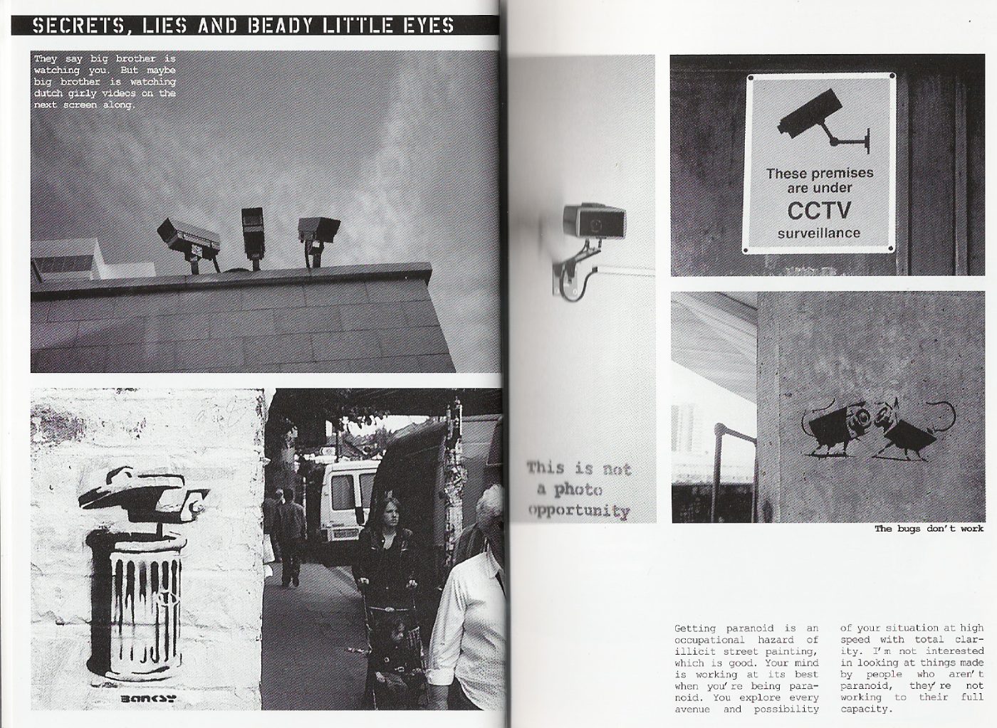 BANKSY, Banging Your Head Against a Wall
