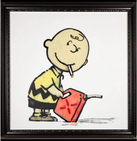 Banksy, Charlie Brown, 2010