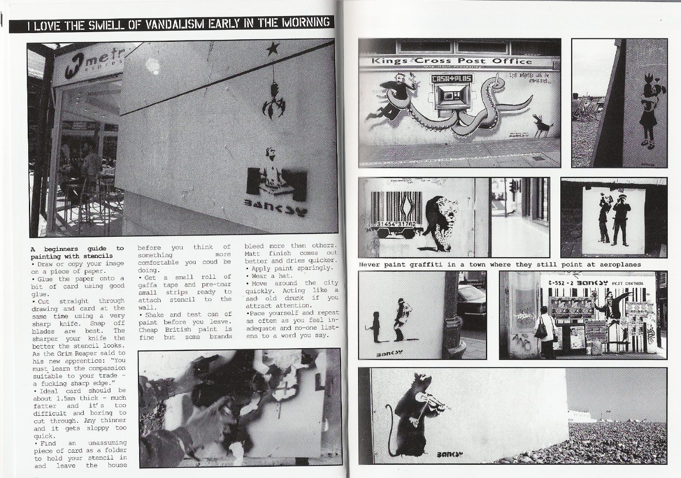 BANKSY, Banging Your Head Against a Brick Wall