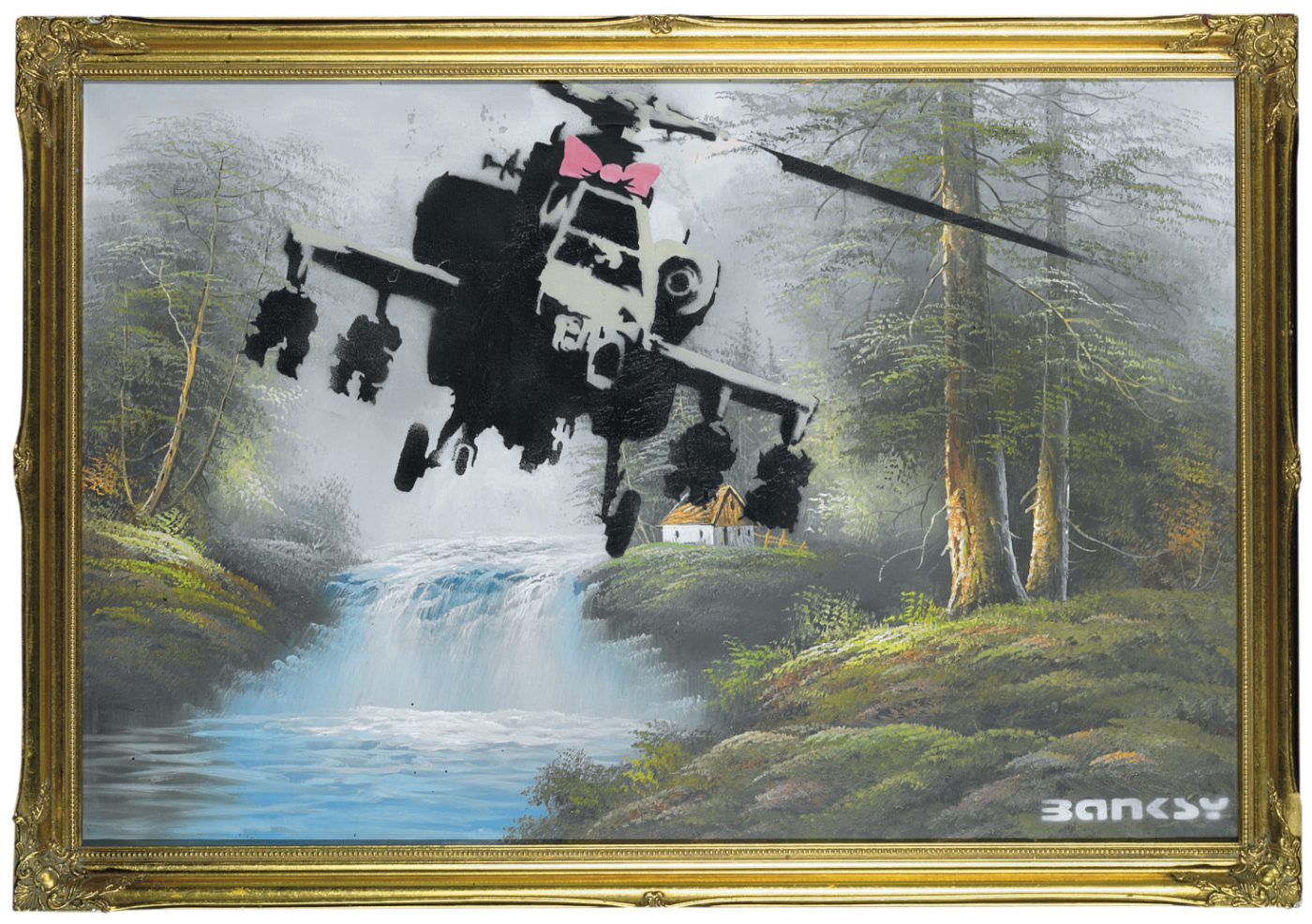 Banksy, Corrupted Oil, 2000
