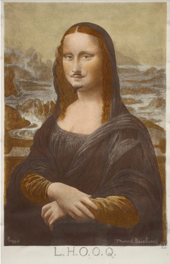 MARCEL DUCHAMP, MONA LISA (L.H.O.O.Q.), 1919 PHILADELPHIA MUSEUM OF ART, PHILADELPHIA IMAGE: © 2020 THE PHILADELPHIA MUSEUM OF ART/ART RESOURCE/SCALA, FLORENCE ARTWORK: © ASSOCIATION MARCEL DUCHAMP / ADAGP, PARIS AND DACS, LONDON 2025 www.scalarchives.com