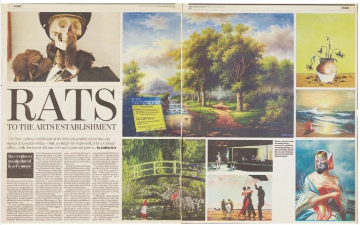 Louise Jury, “Rats to the Arts Establishment,” The Independent, 14 October 2005