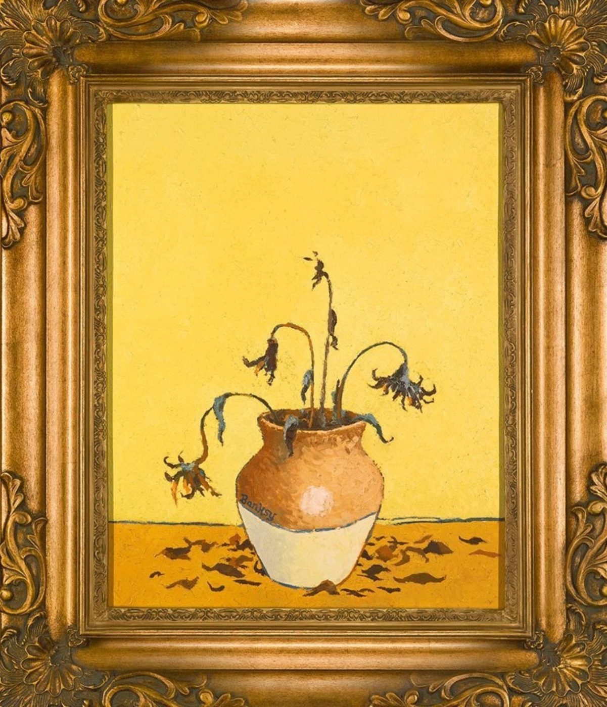 BANKSY, Sunflowers from Petrol Station (after van Gogh)