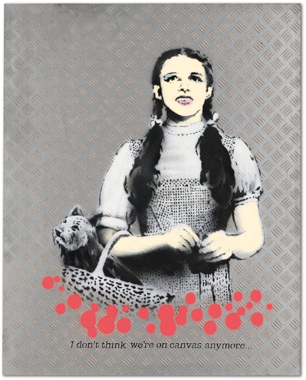 Banksy, Dorothy I Don’t Think…, 2011