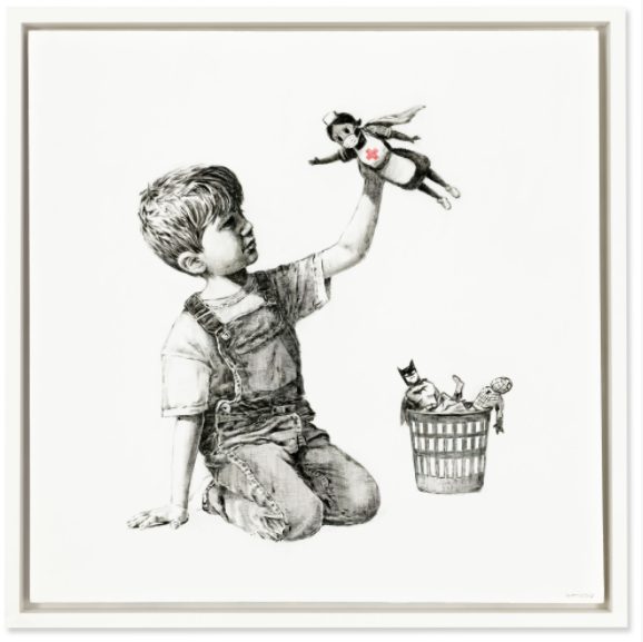 Banksy, Game Changer, 2020