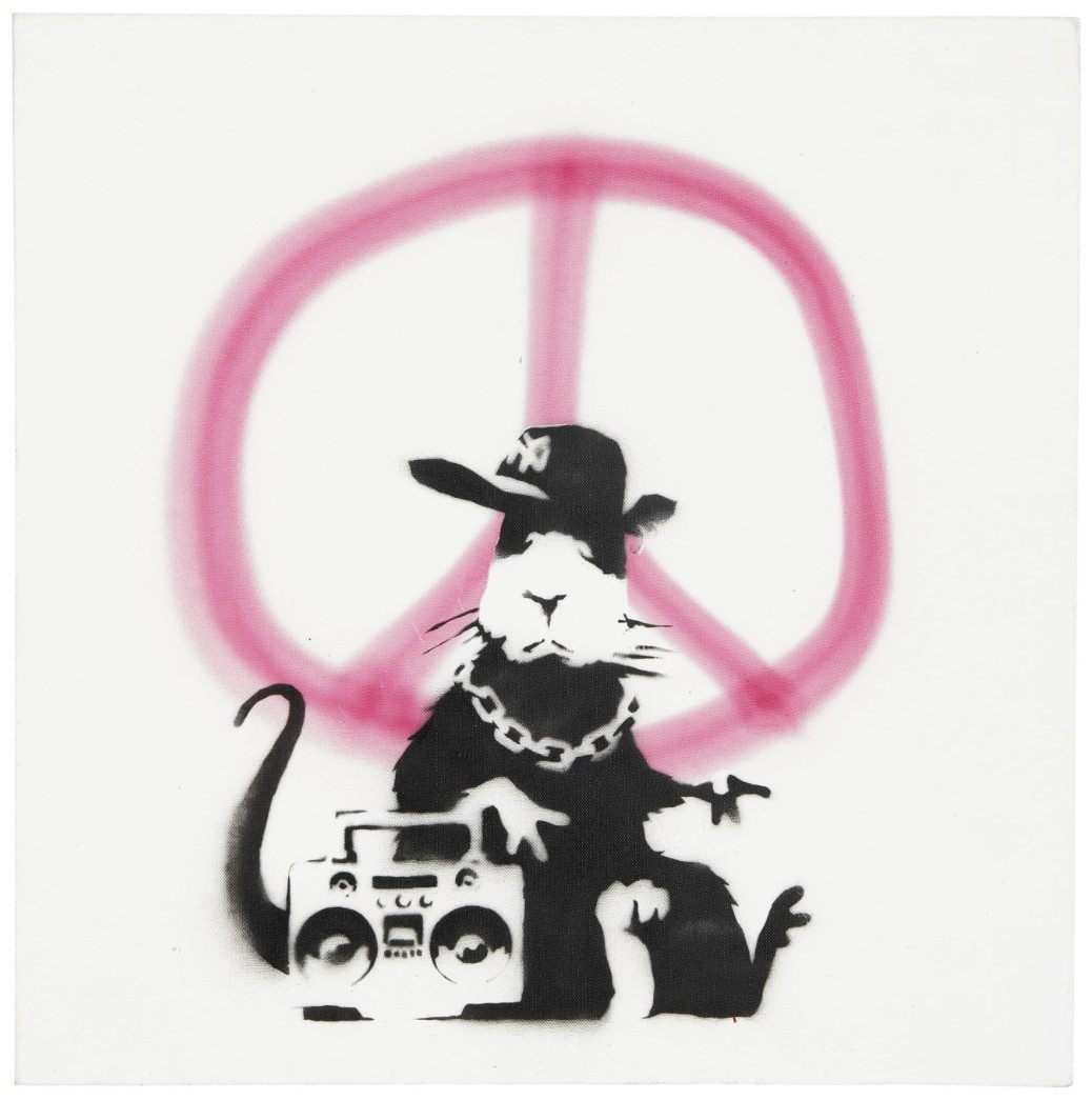 Banksy, Gangsta RAt, 2012