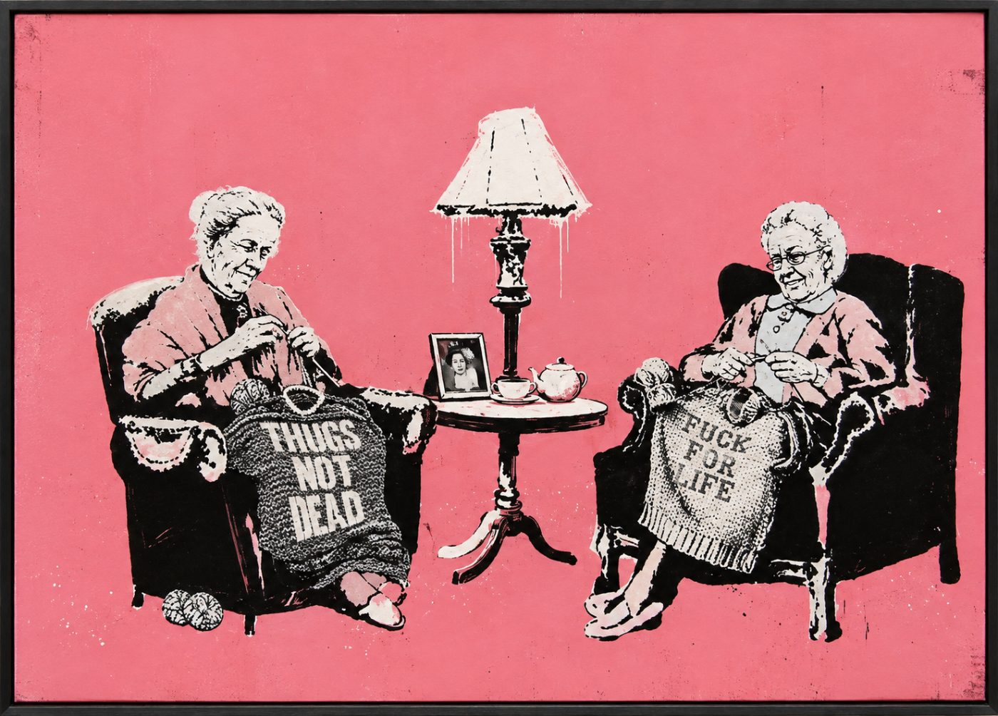 Banksy, Grannies, 2006