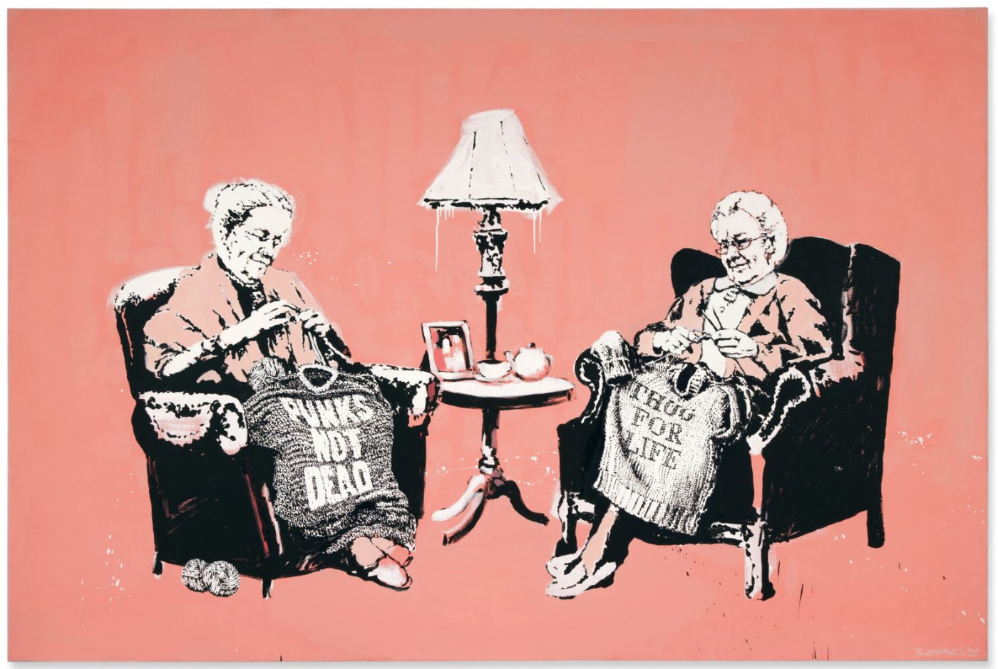 Banksy, Grannies, 2006