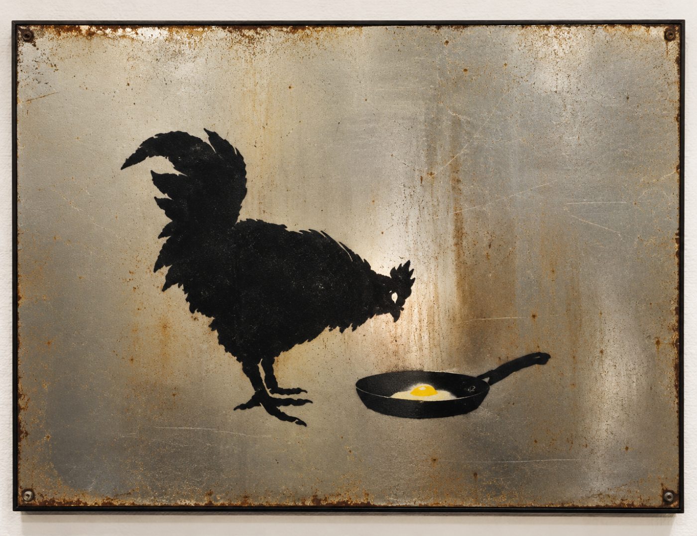 Hen with Fried Egg