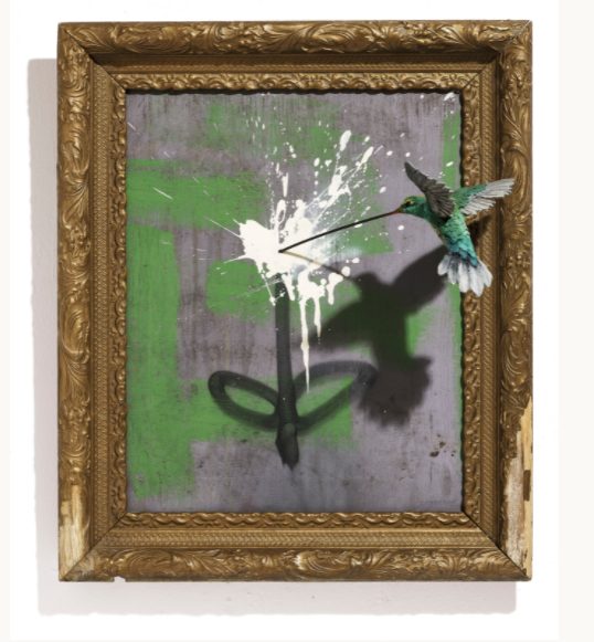 Banksy, Hummingbird, 2015