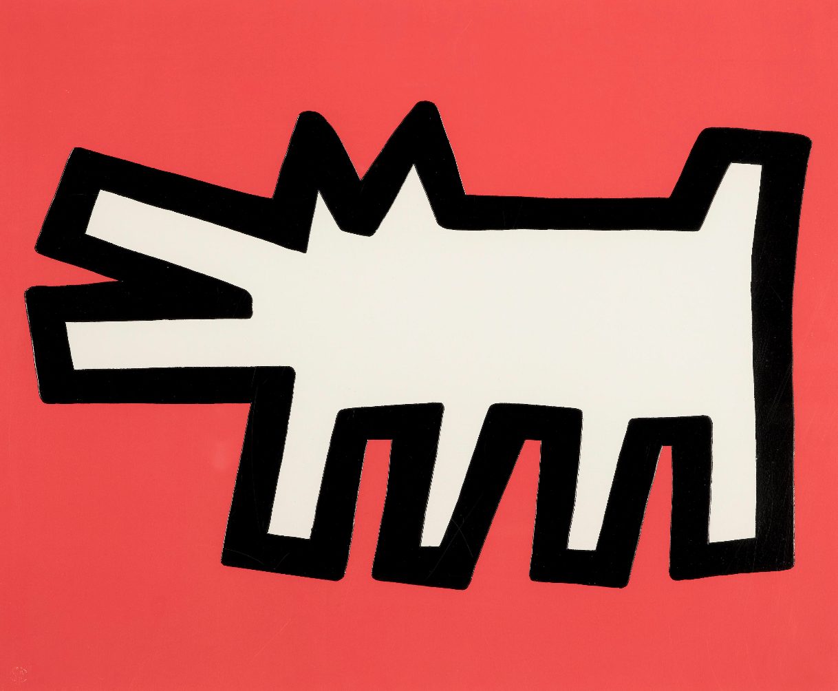 KEITH HARING, Barking Dog