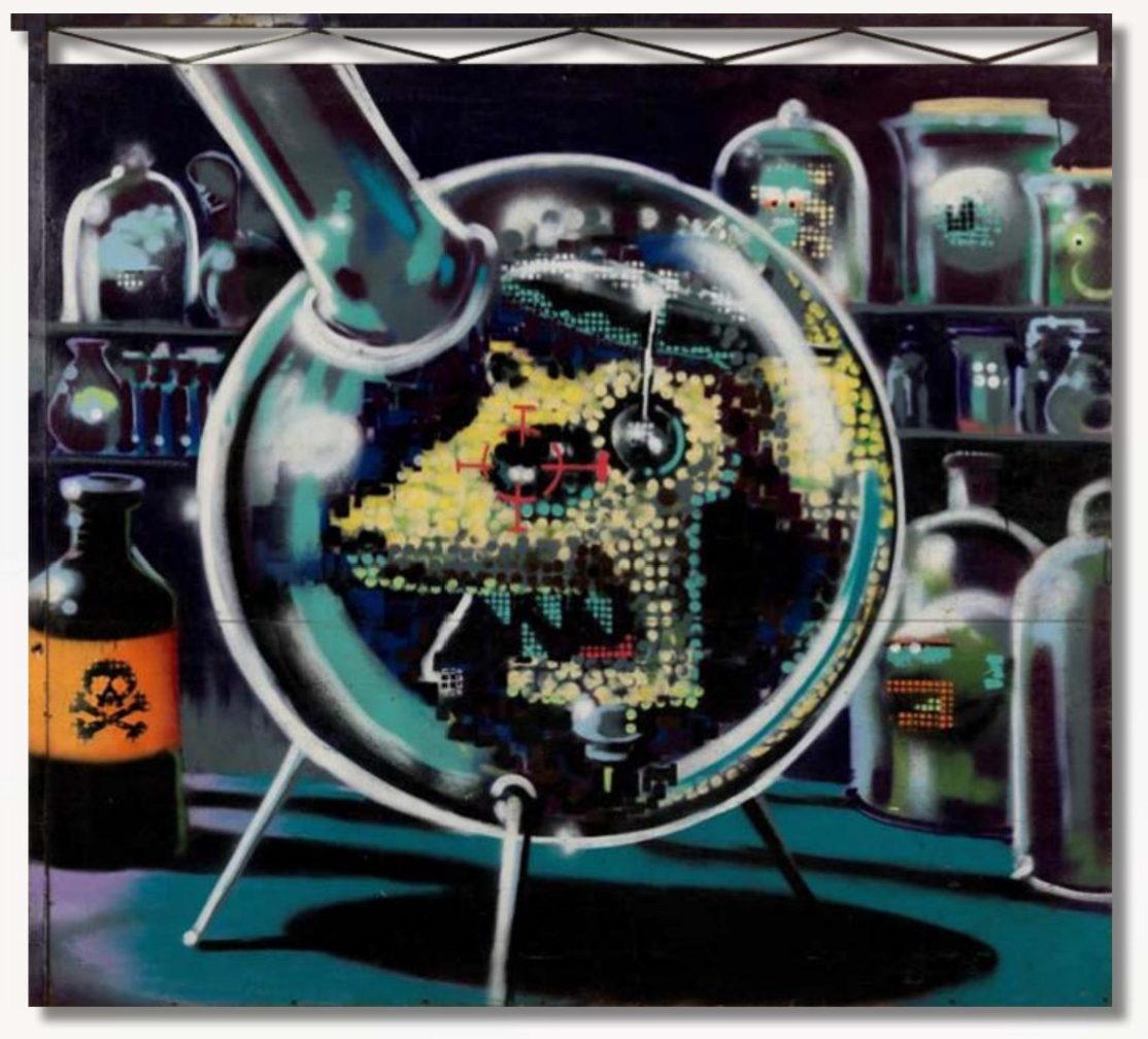 Banksy, Lab Rat, 2000