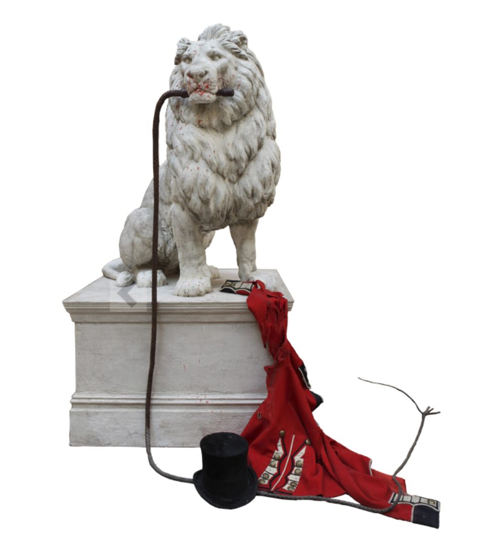 Banksy, Lion Tamer, 2009