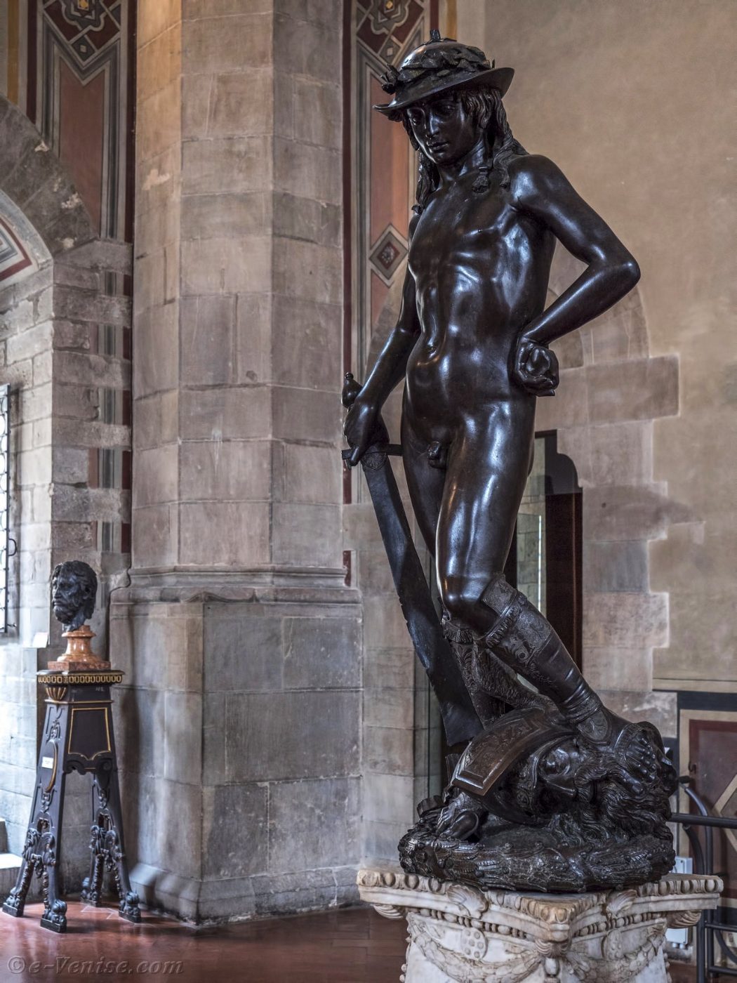 Donatello's David at Museo de Bargello, Florence