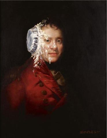 Banksy, Pie Face, 2006