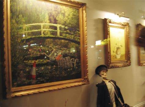Show Me The Monet exhibited at Crude Oils, London, 2005