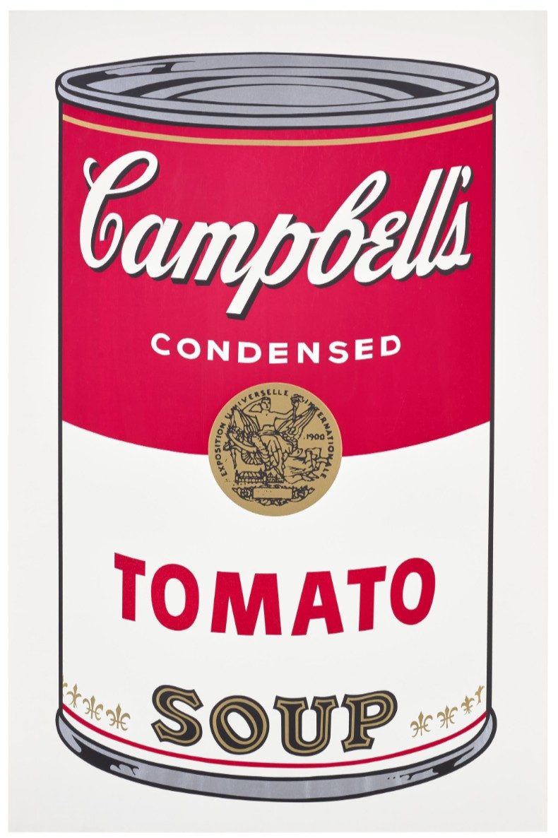 ANDY WARHOL, Tomato Soup, from Campbell's Soup I, 1968