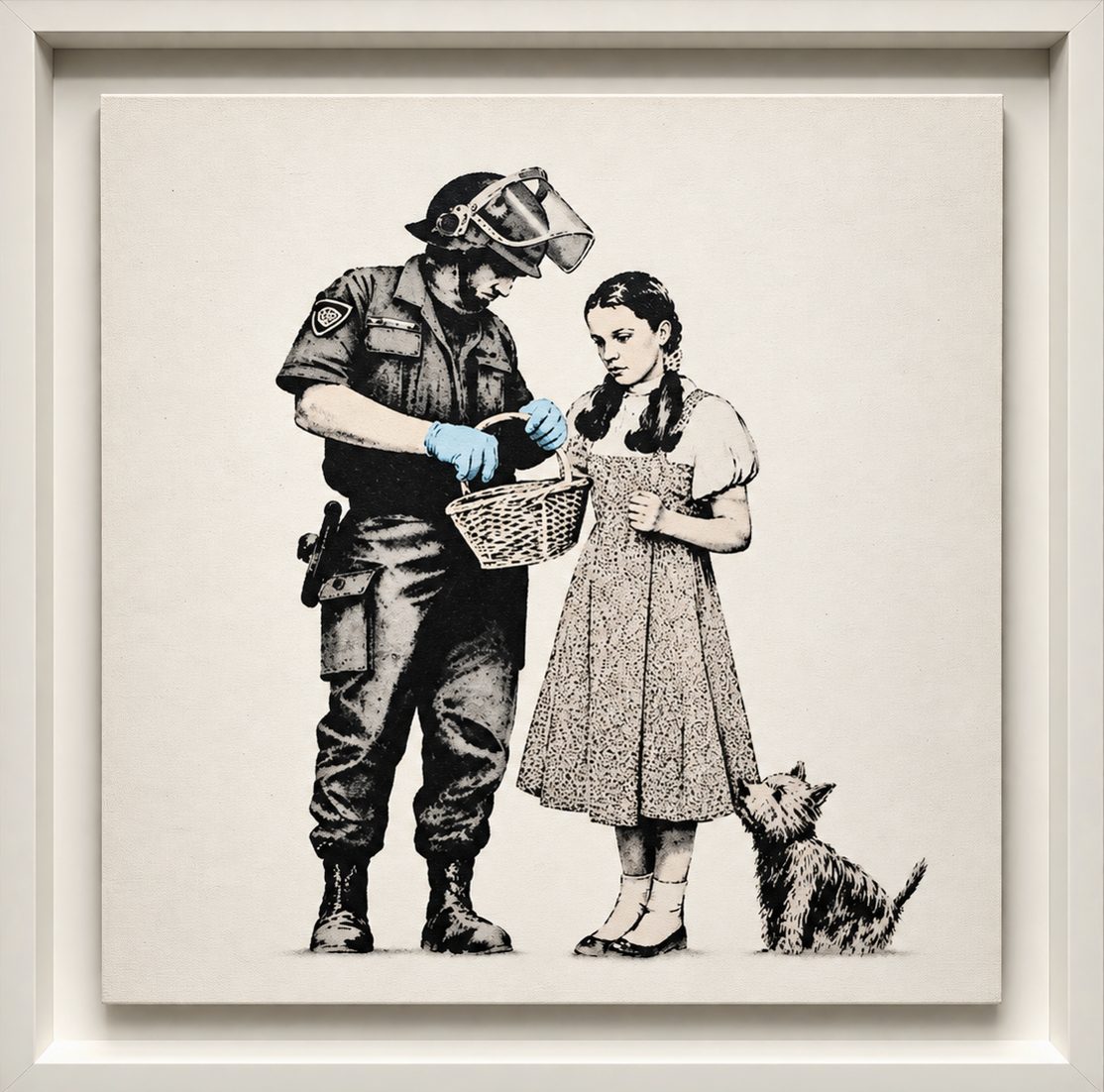 Banksy, Stop and Search, 2007