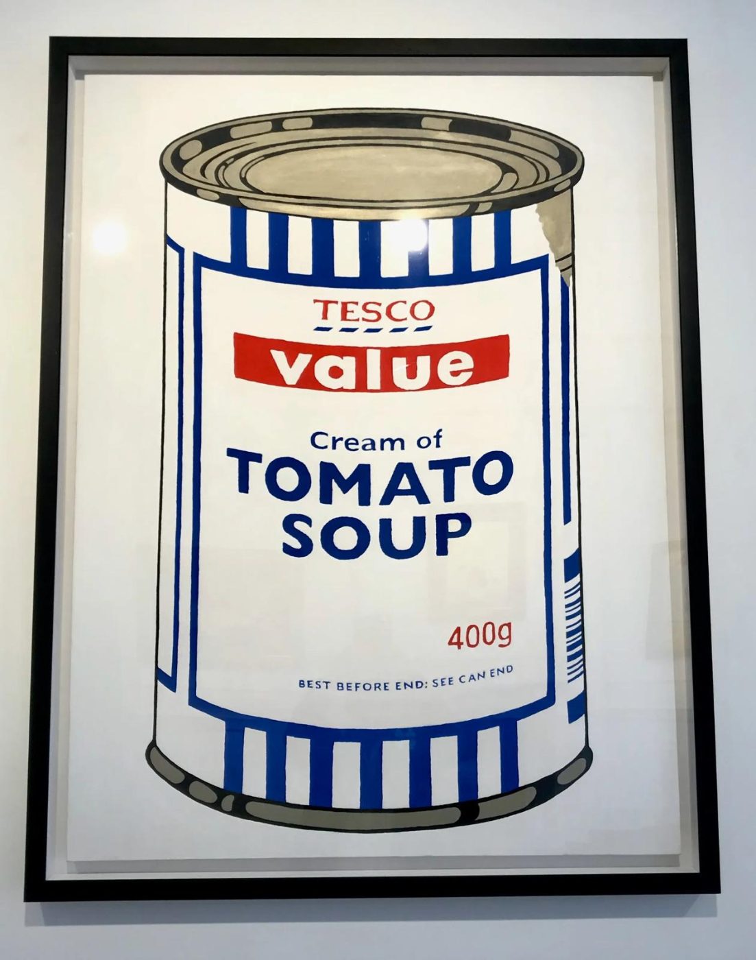 Banksy, Tesco Value Soup Can, 2004