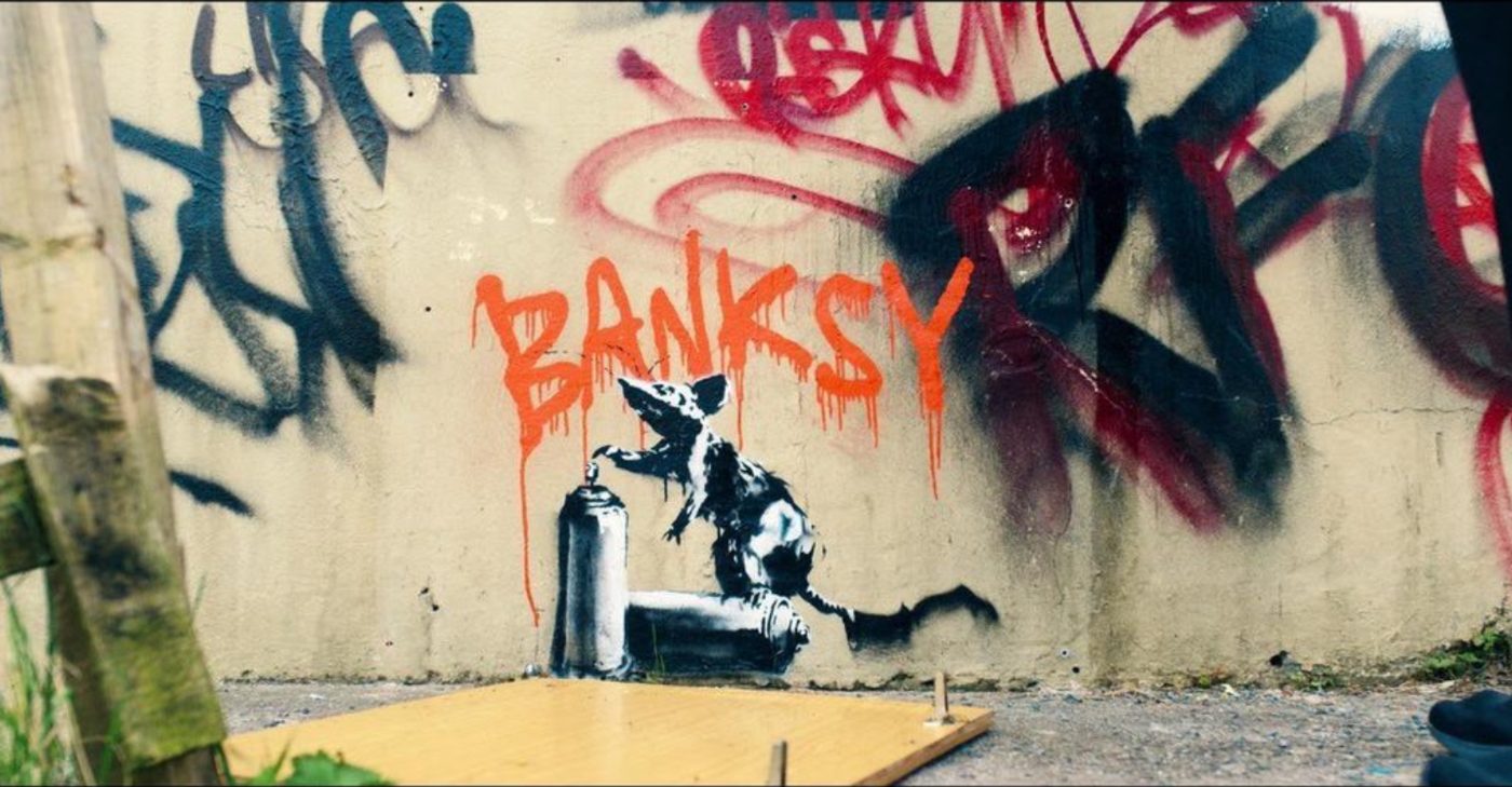 Banksy — The Outlaws: Christopher Walken Destroys a Banksy, 2021