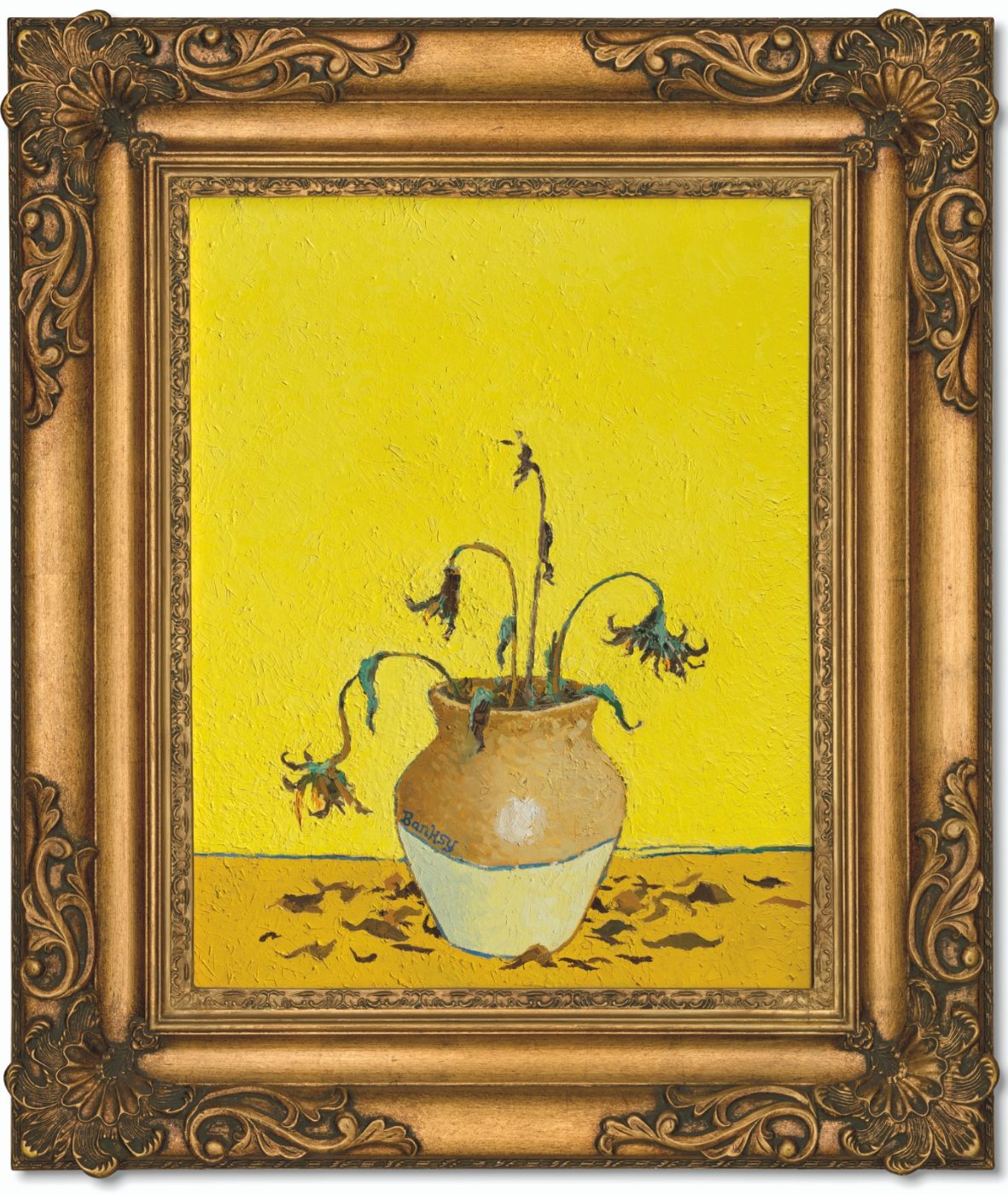 Banksy, Sunflowers from Petrol Station, 2005
