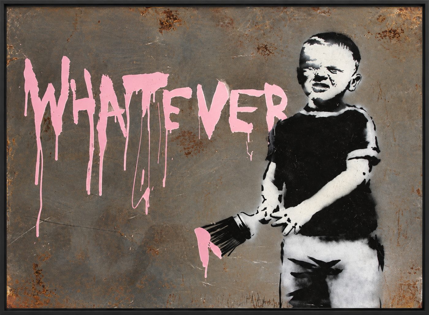 Banksy, Whatever Boy, 2006
