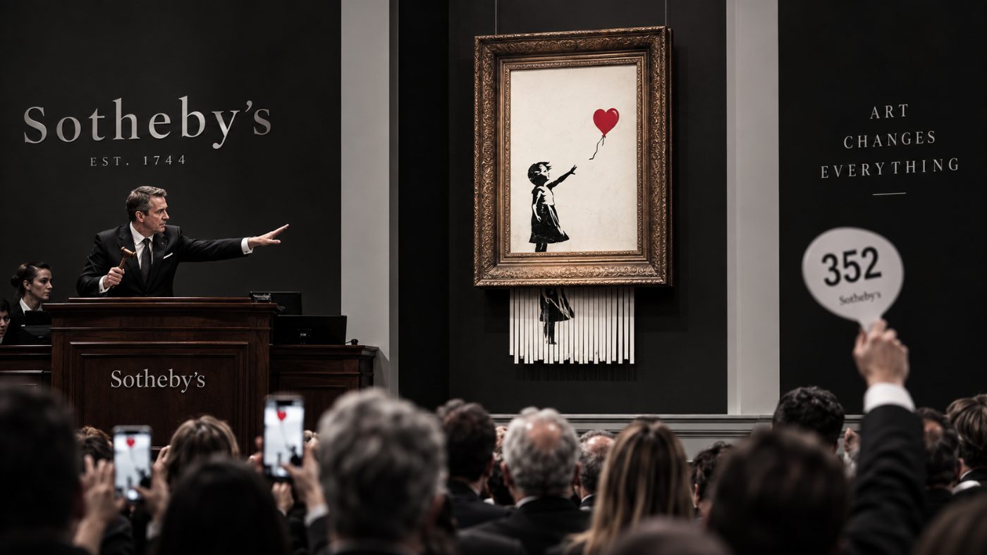 The Banksy Auction Market