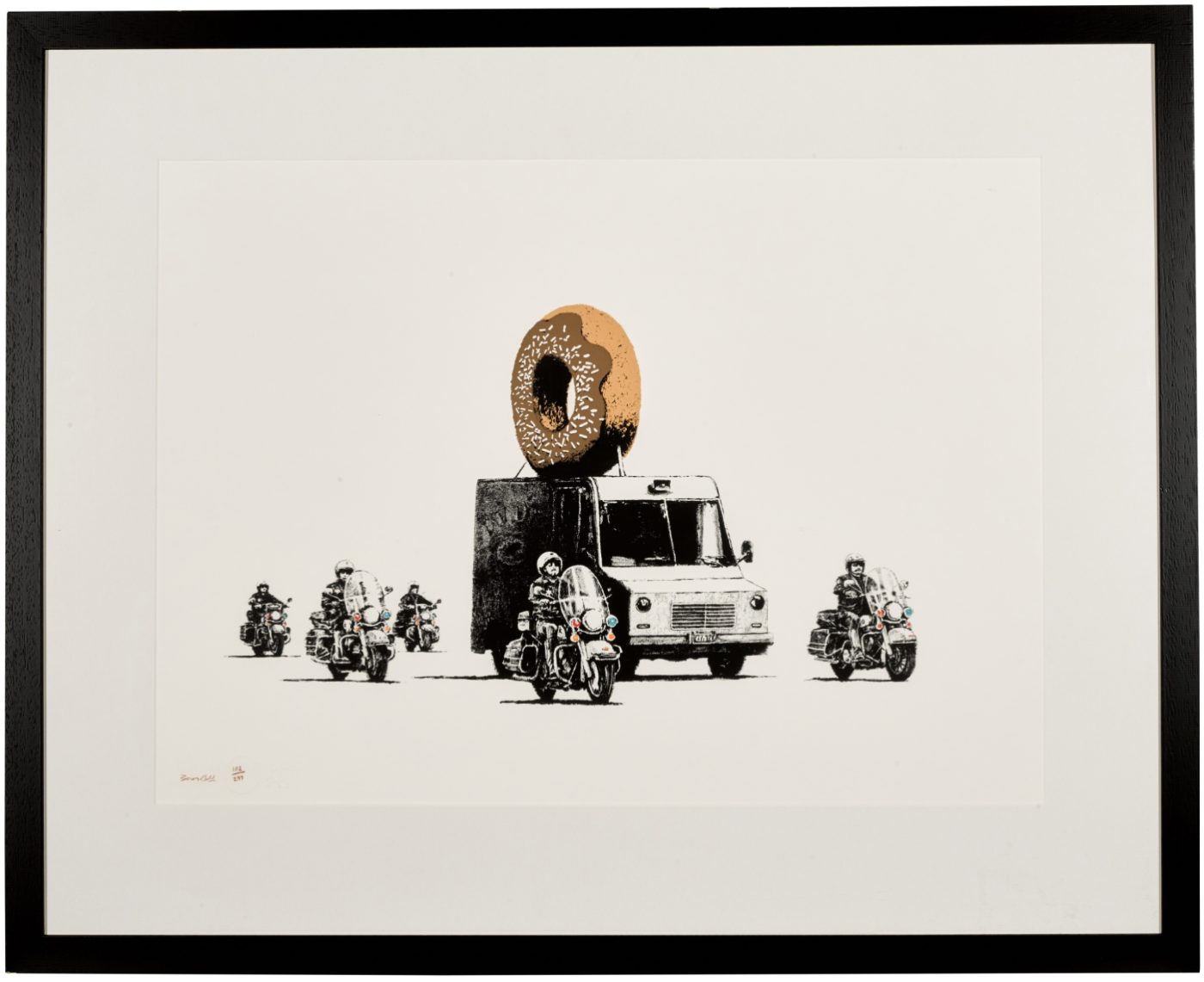 Banksy, Donut, 2009