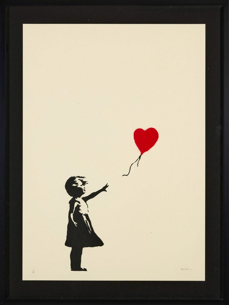 Banksy, Girl with Balloon, 2004
