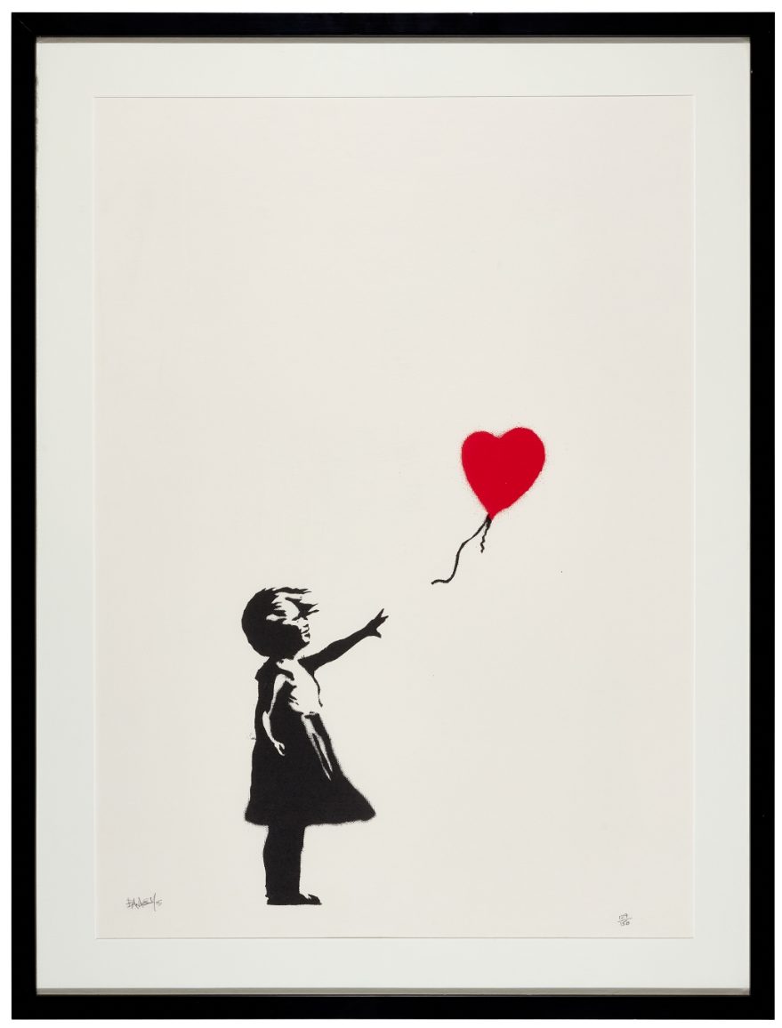 Banksy, Girl with Balloon, 2004