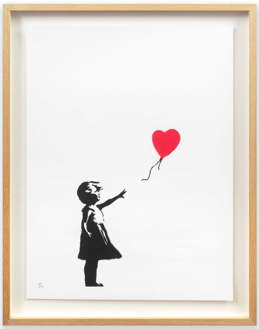 Banksy, Girl with Balloon, 2004