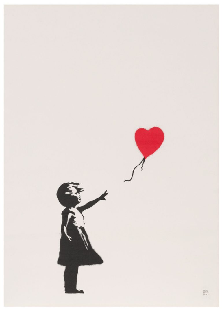 Banksy, Girl with Balloon, 2004