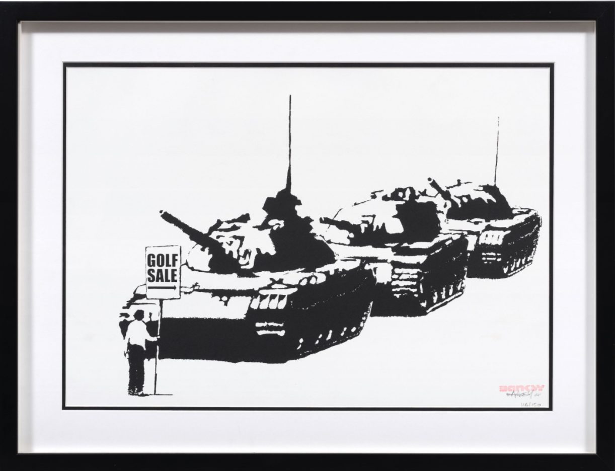 Banksy, Golf Sale, 2003