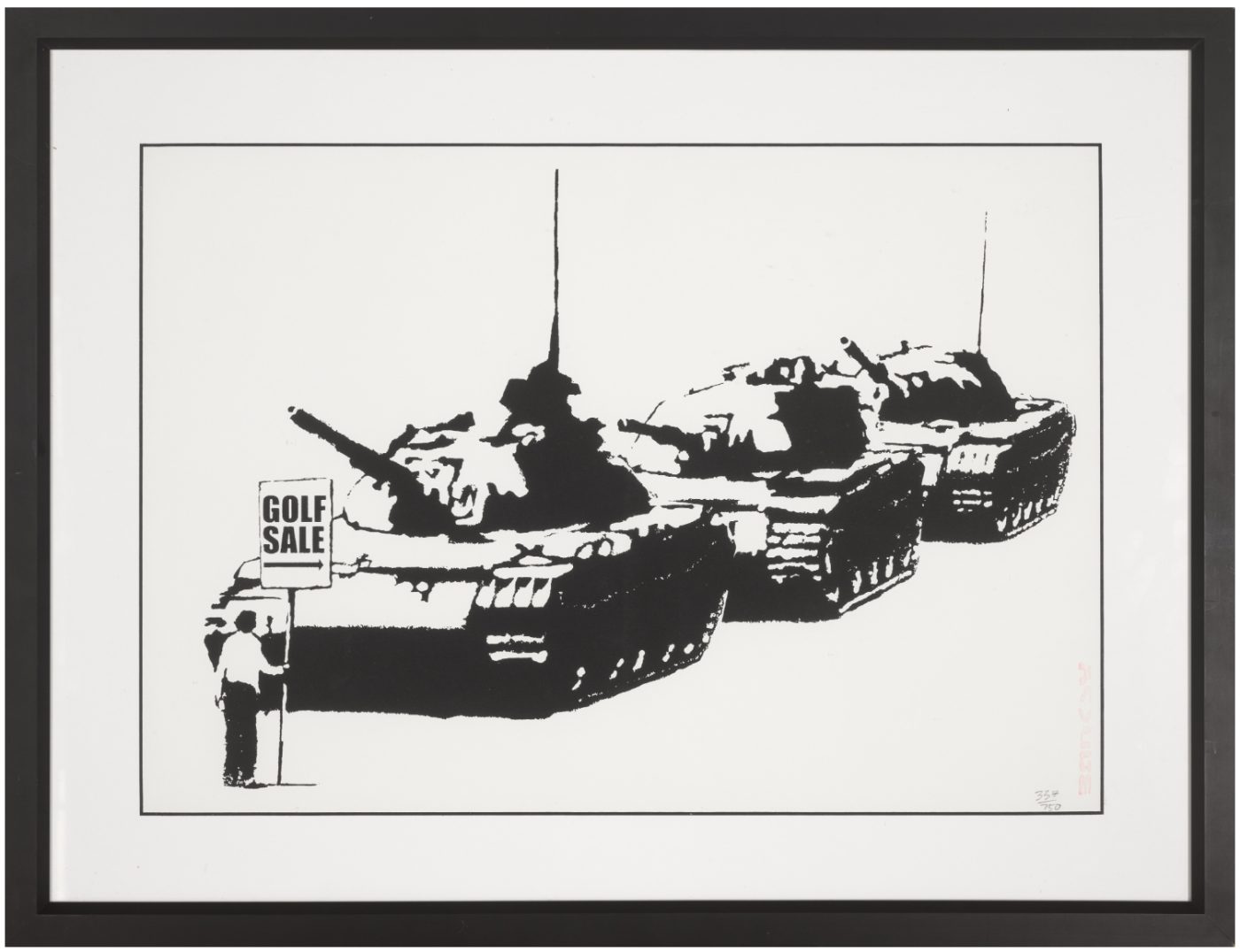 Banksy, Golf Sale, 2003