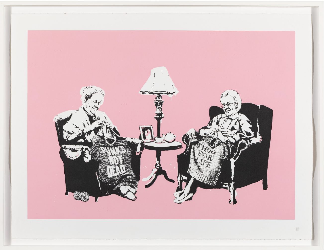 Banksy, Grannies, 2006