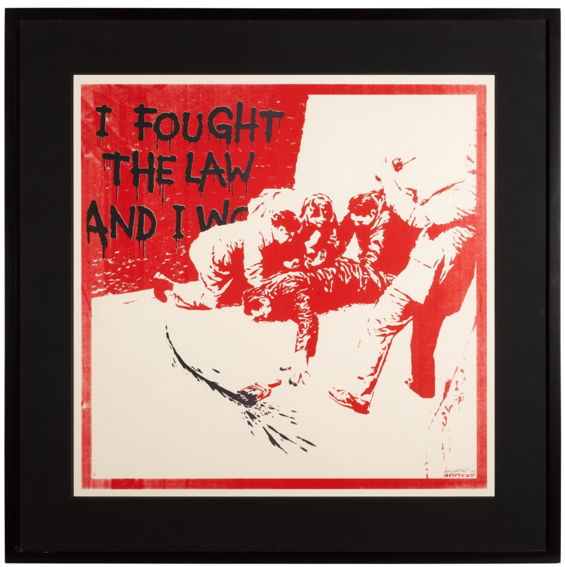 Banksy, I Fought The Law, 2004