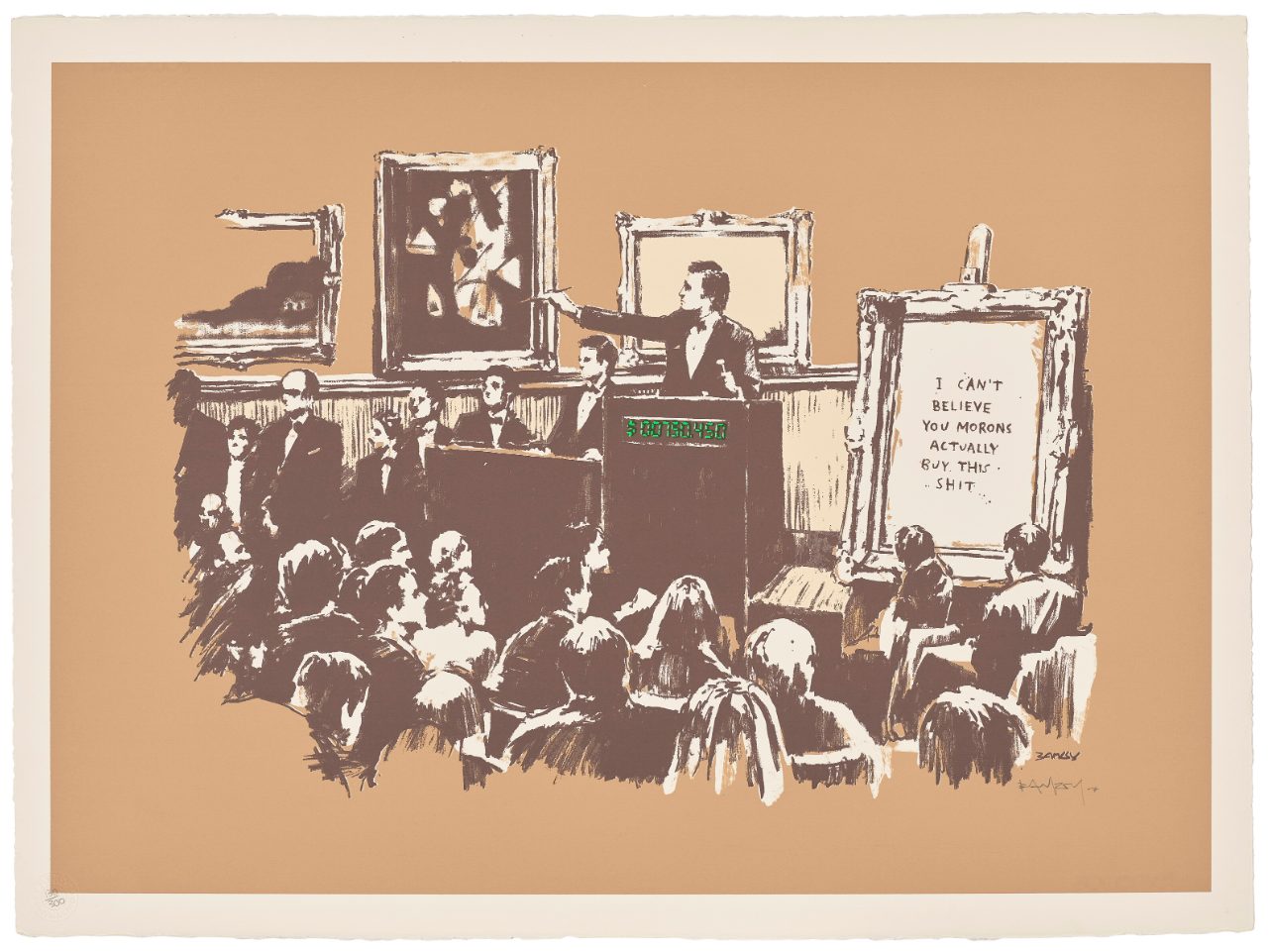 Banksy, Morons, 2006-2007