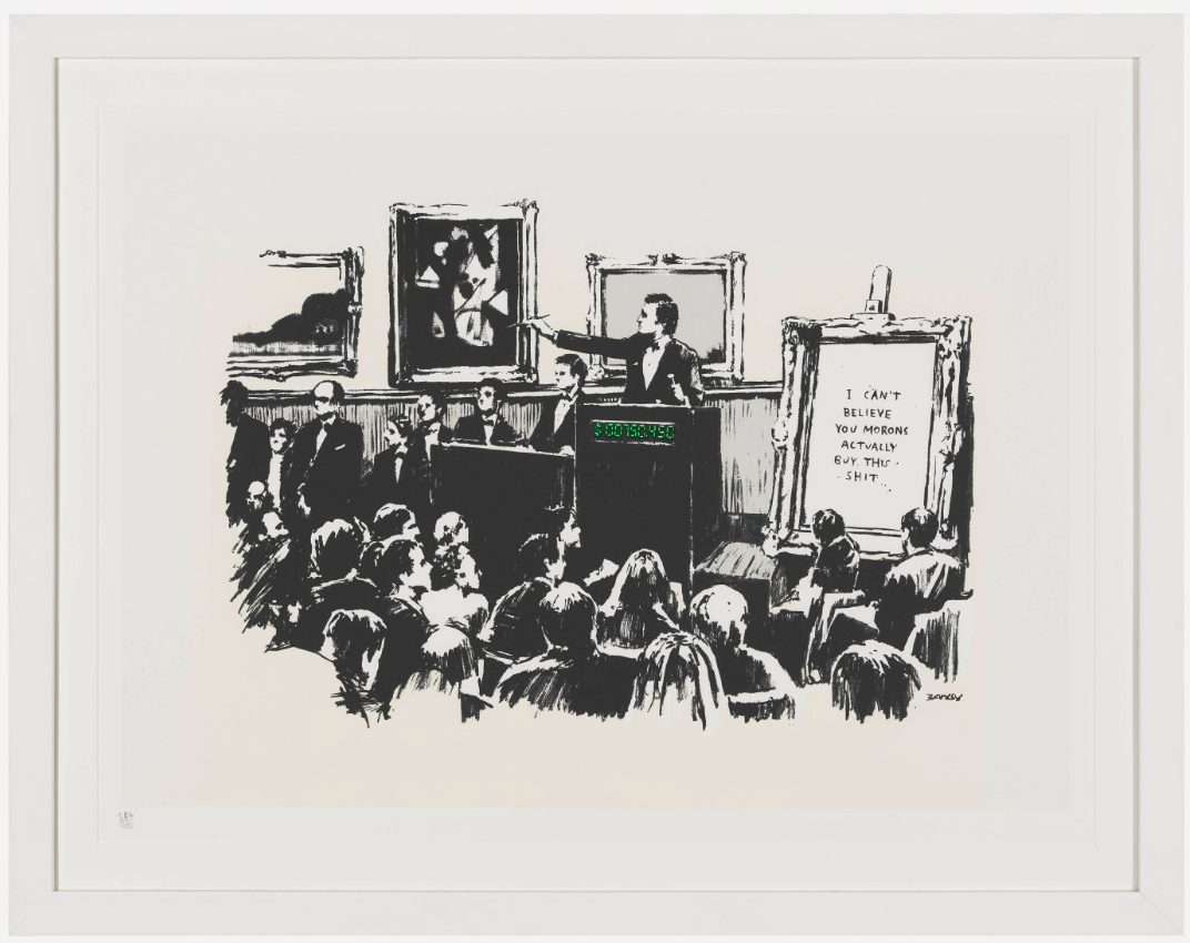 Banksy, Morons, 2006-2007