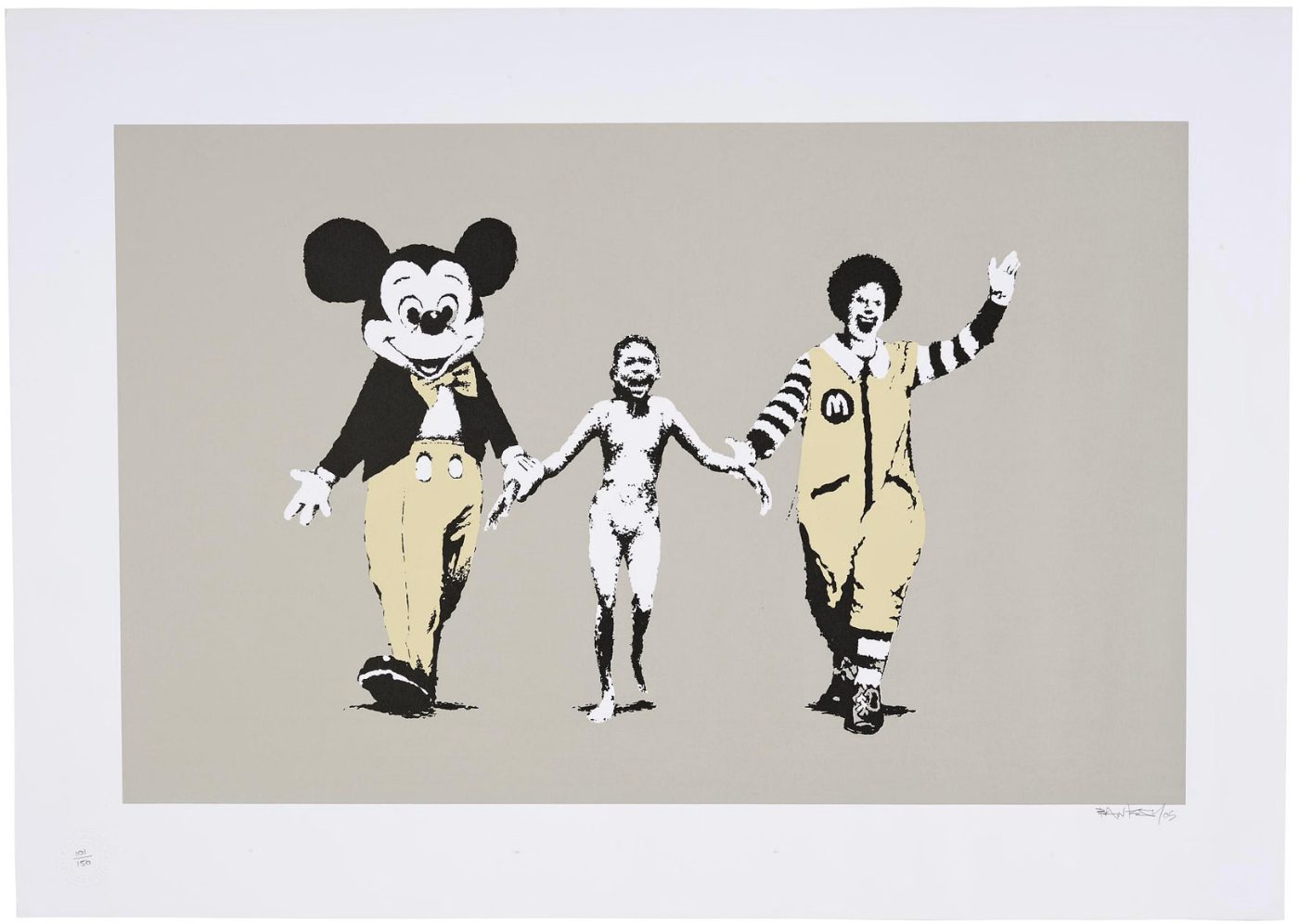 Banksy, Napalm, 2004