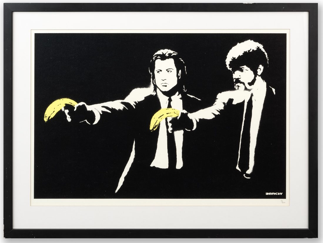 Banksy, Pulp Fiction, 2004