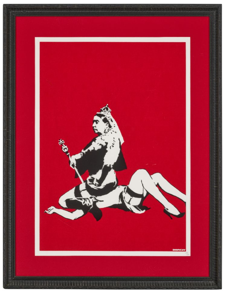Banksy, Queen Vic, 2003