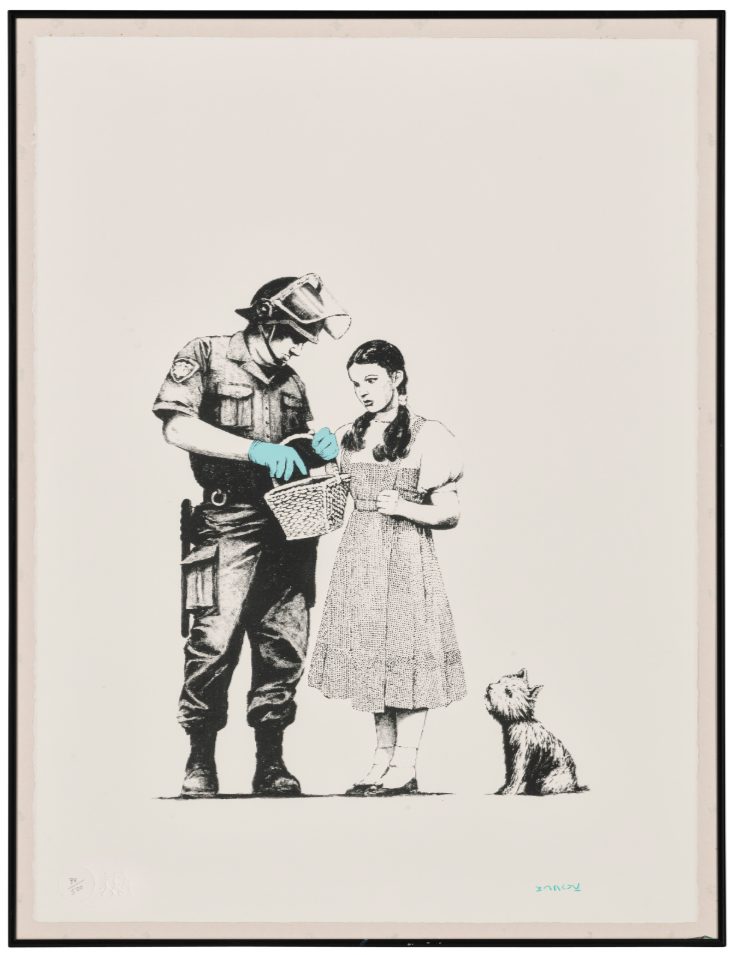 Banksy, Stop and Search, 2007