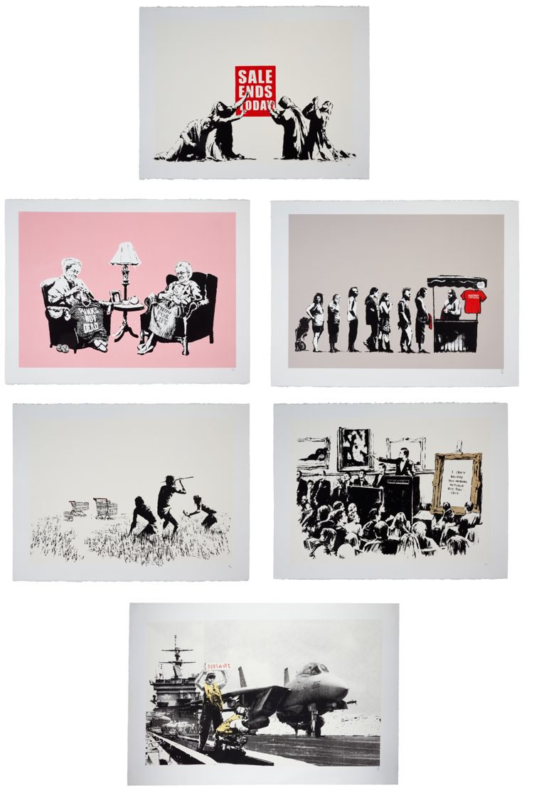 Banksy, The Barely Legal Set (LA Edition), 2006