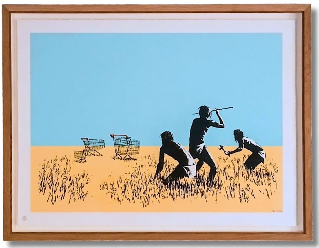 Banksy, Trolleys, 2006-2007